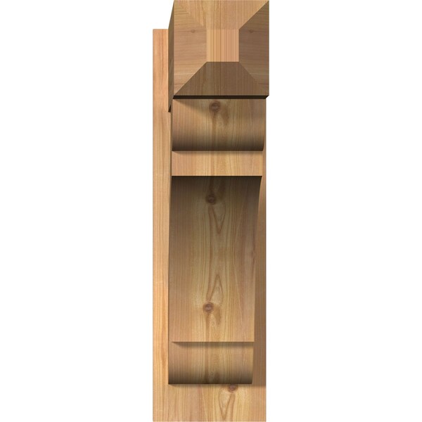 Olympic Smooth Craftsman Outlooker, Western Red Cedar, 7 1/2W X 26D X 26H